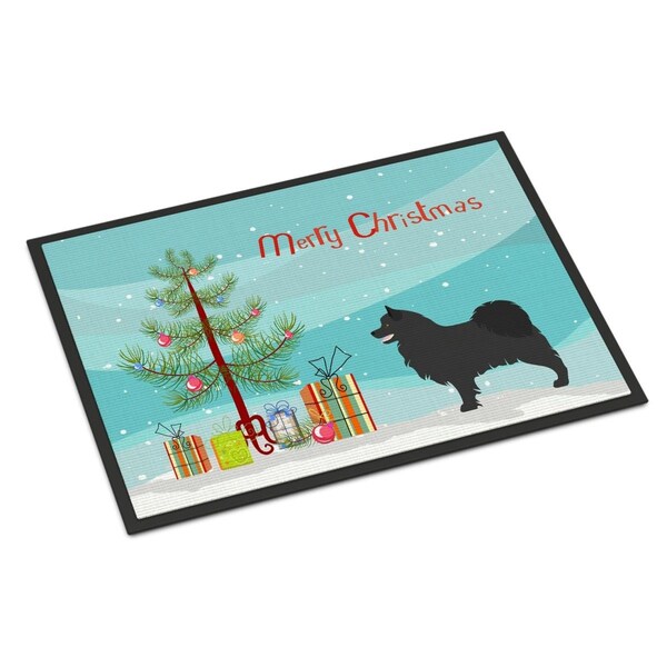 Carolines Treasures Swedish Lapphund Christmas Indoor or Outdoor Mat - 18 x 27 in. BB8509MAT - main